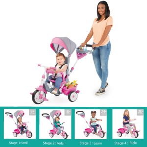 Perfect Fit  4-in-1-Trike - Pink