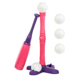 TotSports T-Ball Set with 5 Balls - Pink