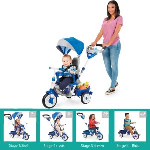 Perfect Fit  4-in-1 Trike - Blue