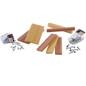 Creative Construction Wood. Nails and Screw Bundle